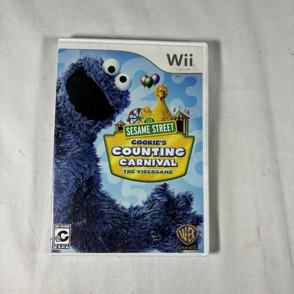 Sesame Street Cookie’s Counting Carnival Wii with Disc